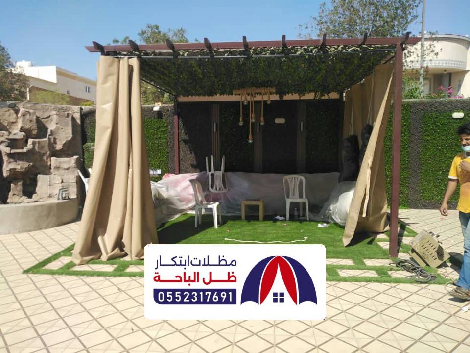 تصاميم مظلات قماش للحدائق العقيق تصاميم مظلات قماش للحدائق العقيق