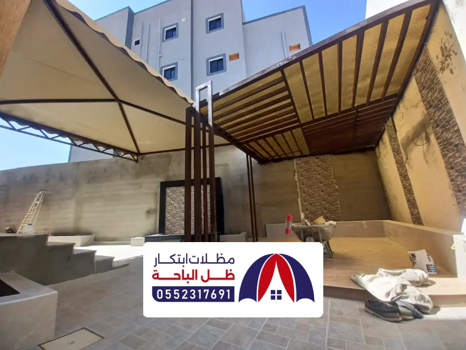 مظلات مداخل فلل نجران